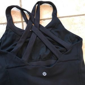 Lululemon crossed back tank top